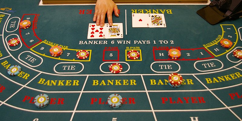 Các cửa cược của game Baccarat